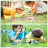 4 Set Halloscume Bug Catcher for Kids Bug Viewer and Insects Tweezer for Students, Critter Catching Kit Magnifying