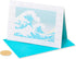 Papyrus Blank Card (Hokusai Wave)