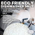 5 lb Dishwasher Salt, Natural Water Softener, Food Grade Coarse Sea Salt Compatible with Miele, Thermador, Whirlpool
