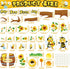 Bee Bulletin Board Set Decorations Summer Bee Sunflower Tree Honey Back to School Motivational Bulletin Board Cutouts for Sunflower Bee Theme Home Birthday Party Classroom Decor