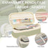 Back to School Aesthetic Supplies - 57Pcs Cute School Essentials - Big Capacity Pen Case & Pastel Highlighters