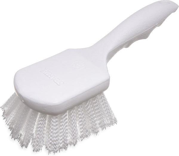 SPARTA 4054200 Nylon Dish Scrub Brush, 8 Inches, Utility Cleaning Brush with Hanging Hole