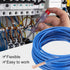 12 25 600 MECCANIXITY THHN Wire AWG Feet Electrical Wire Insulated Stranded Copper Rated up to Volts for Doorbell