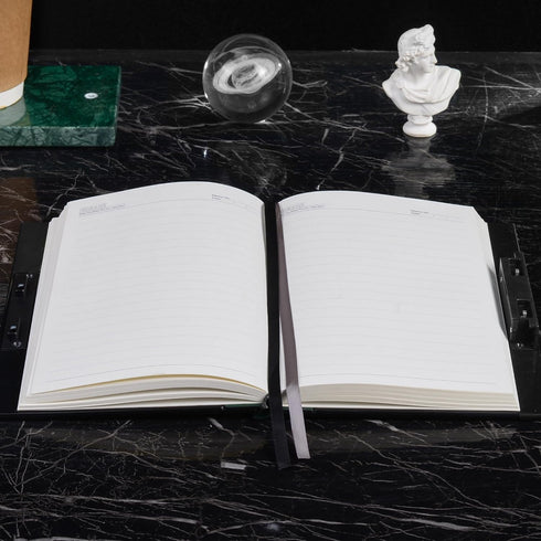 ZXHQ Diary with Lock for Women & Men, 220 Pages Lock Journal, A5 Lined Notebook, Hidden Lock for Writing