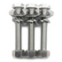 (10 Sets) 1/4-20x2 Stainless Steel Hex Head Screws, Bolts, Nuts, Flat & Lock Washers, 18-8 (304) S/S, Fully Threaded by