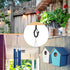 FSAH 35 Q Hanger Pcs Screw-in Hooks for Outdoor String Lights, Swivel Hanging Basket Patio Light Hooks with Safe Buckle
