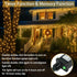 200 66FT 13 Connectable LED String Lights Indoor Outdoor with Timer, Modes Warm White Christmas Lights Waterproof