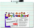 Charles Leonard My First Dry Erase Board Classroom Pack - 12 Mini Lapboards & Black Dry Erase Markers (35220-ST)