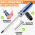 Torx T8 Screwdriver Head Magnet Ring, T8 Proof Screw Driver for HDD PS3 and Xbox 360