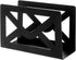 MyGift Black Metal Desktop Mail Holder, Cutout Envelope Design, Home and Office Desk Letter Organizer