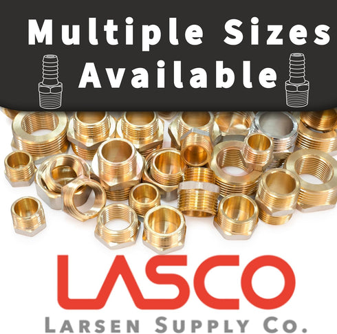 LASCO 17-4311 1/4-Inch Brass Flare Union, Female