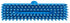 Vikan 70413 Deck Scrub Brush, 10-3/4"L, Stiff, Blue