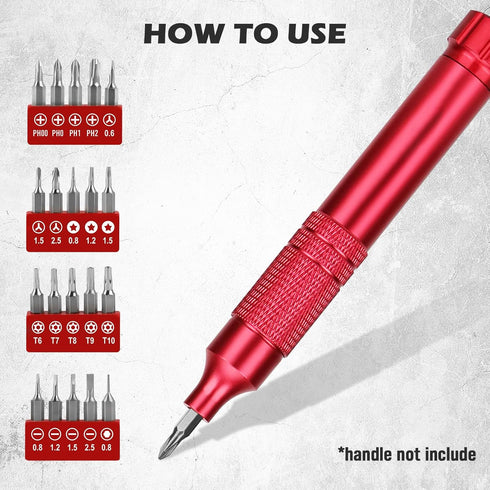 260-Piece Set, Set Ultimate Precision Screwdriver Bit Premium Security Bit Includes Magnetic Security Bits, Nut Driver
