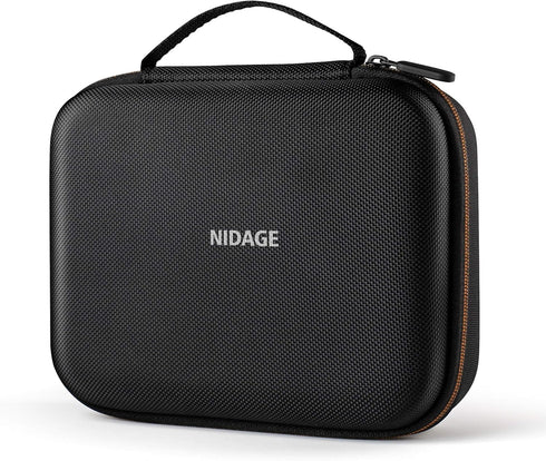 NIDAGE Original Endoscope Camera Carrying Case, Upgraded Large-Capacity Hardshell for Wireless Endoscopes, Black