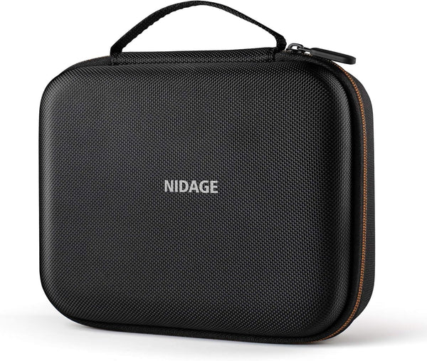 NIDAGE Original Endoscope Camera Carrying Case, Upgraded Large-Capacity Hardshell for Wireless Endoscopes, Black