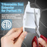 4 Pcs Round Electrical Box Extender, Plastic Ceiling Outlet Light Box Extender for 3.5" 4" Boxes