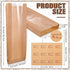 120 Packaging 6.5 2 18 Inch Thenshop Pieces Paper French Bread Bags with Seal Stickers Baguette Bags for Homemade Brown