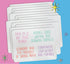 Better Office Products 9" x 12" Premium Dry Erase Boards, Double Sided Lapboards, Small White Board Pack (12 Pack)