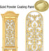 Powder Coating Powder for Metal Surfaces, Perfect for Car Paint, Building Materials, Gold, 4 oz