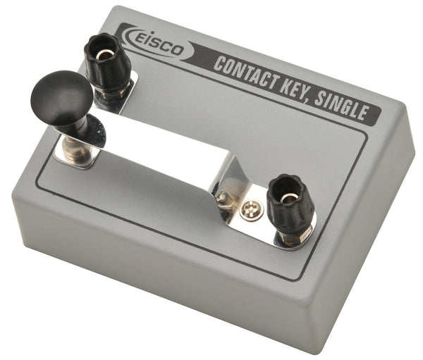Eisco Labs Contact Key for Telegraphing/Morse Code, Single