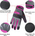HANDLANDY Women Safety Work Gloves, Utility Touch Screen Grip Gloves for Gardening and Yardwork