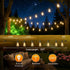 25FT ST38 Bulbs, 2500K Dimmable Outdoor String Lights, Waterproof Patio Lights with Shatterproof Vintage Edison