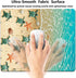 knseva Sea Turtles on The Beach Painting Mouse Pad, Starfish Shell Blue Ocean Art Mat for Desk