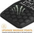 Ergonomic Mouse Pad with Wrist Support, Upgrade Mousepad with Massage Design, Non-Slip PU Base for Pain Relief,