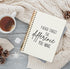 Never Forget The Difference You Make Notebook,Inspiratioanl Notebook Journal for Work Office School Student Teacher Coworker,Positive Hardcover Spiral Notebook 5.5x8.3(beige)