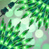 100LIGHTS Green Extra-Bright with End Connectors Christmas Decorative Lights 5.98m UL Certified