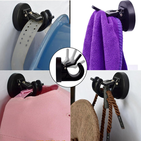YYST (2) Magnetic Tie Mount Wire, Cord, Cable, Tube Base Clamps Clip Management Organizer Keeper Holder for Home