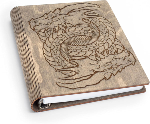 SMONEX Blank Notebook - Blank Grid & Lined Journal for Game Notes, Tracking, Drawing, DnD Accessories Kit