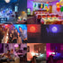 Set of 6 E12 LED Light Bulbs 5W 40W Equivalent Small Base B11 Candelabra Color Changing Dimmable Candle Bulb with