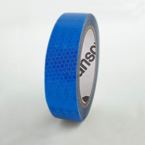 High Intensity Retro Reflective Tape (HXREF), 1 Roll, 1" (25mm) x 10 yds Blue