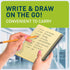 Spiral Notebook, 5x7 Inch Wirebound College Ruled Notebooks, 100 Sheets, Bright Pastel Colored Lined Paper (3)