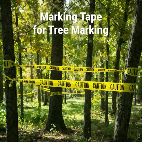 1 3 Inch 1000FT SWRT Roll Premium Yellow Caution Tape, x Bright Hazard Tape with Bold Black Text for Danger