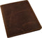 Rustic Ridge Refillable Leather Composition Notebook, Leather Notebook Cover, Vintage Brown Composition Notebook