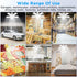 Kofarrten 80W 5 8000LM E26/E27 Bulbs (2 Packs) LED Garage Lights, LED Garage Ceiling Lights with Deformable Panels, LED