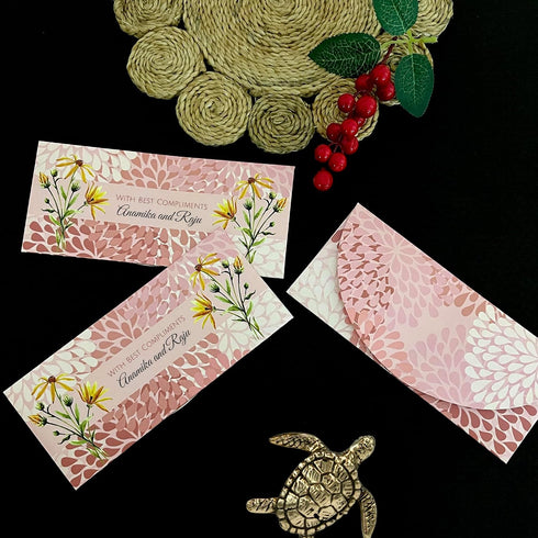 SEHAZ ARTWORKS Customized Money Envelopes for Cash Gifts | Customized Cash Envelopes for Money