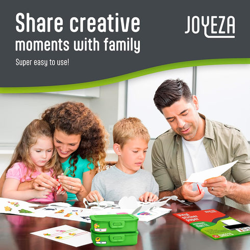 JOYEZA Premium Printable Vinyl Sticker Paper, 25 Sheets Matte White, Waterproof, Inkjet & Laser Printer