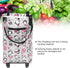 Ejoyousnq8wrcivfo Ejoyous Foldable Grocery Shopping Trolley Storage Bag on Wheels with Handles for Elderly Seniors