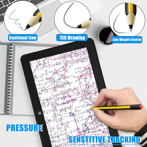 Fine Replacement Pencil Nibs Compatible with STAEDTLER Noris Digital Jumbo/Classic EMR Digital Pen Stylus, Titanium
