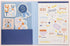 WORLD TRAVELER Free Period Press Sticker Book Folio - “Self Care Stickers” Hardcover Sticker Pad with Puffy Stickers,