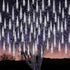 Christmas Lights Outdoor UL Certified, Meteor Shower Lights 12 Inch, 10 Tubes LED Falling Rain Drop Lights, Icicle Snow