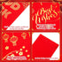 Henoyso Chinese Red Envelopes, 36 Pack, 3.5 x 6.7'' CNY Red Pocket Envelopes for New Year Celebrations