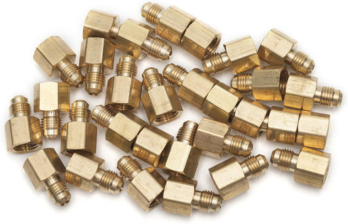 LTWFITTING Brass Flare 1/4" OD x 1/4" Female NPT Connector/Adapter Tube Fitting (Pack of 30)