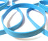 Blue Heavy-Duty Rubber Bands - 10 Non-Latex Premium Rubberbands #64 (3 1/2 X 1/4 Inch) for Office Home Use