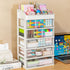 Desk Organizer with Drawers, 5 Drawers Storage Organizer for Office Supplies, Plastic Stationary Organizer, Makeup