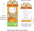 Set 8 Big Dot of Happiness Pumpkin Patch - Fall, Halloween or Thanksgiving Party Money and Gift Card Sleeves - Nifty