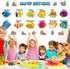 Under The Sea Birthday Bulletin Board Set, Ocean Theme Classroom Decorations, Sea Animals, Tropical Fish Cutouts, Wall